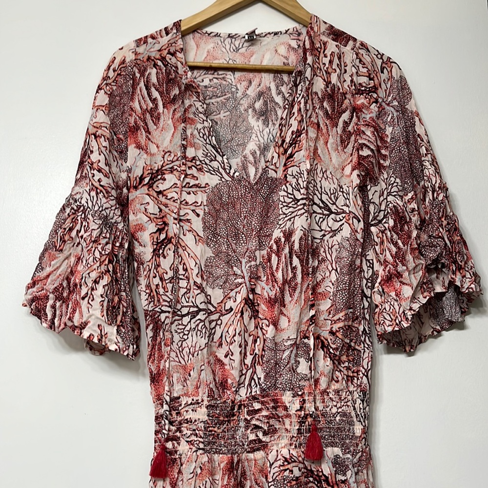 Maaji Coral Print Swim Dress/Coverup